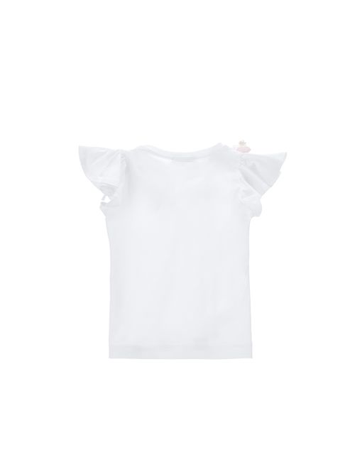 T-shirt, bambina, logata. MONNALISA | 11E613 52020099